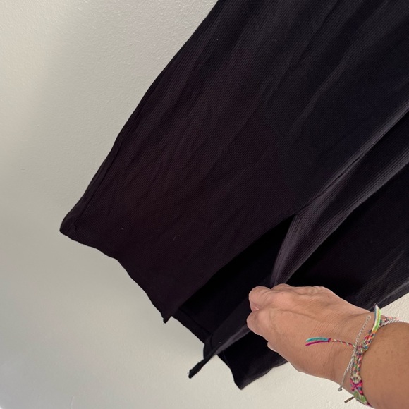 Rachel Zoe Black Sleeveless Tank Fitted Bodycon Stretch Midi Dress Small - Picture 6 of 8